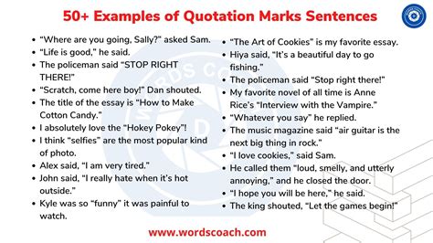 What is speech marks in a sentence