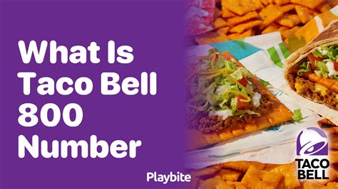 What is taco bell 800 number. Things To Know About What is taco bell 800 number. 