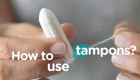 What is tampon how to use it