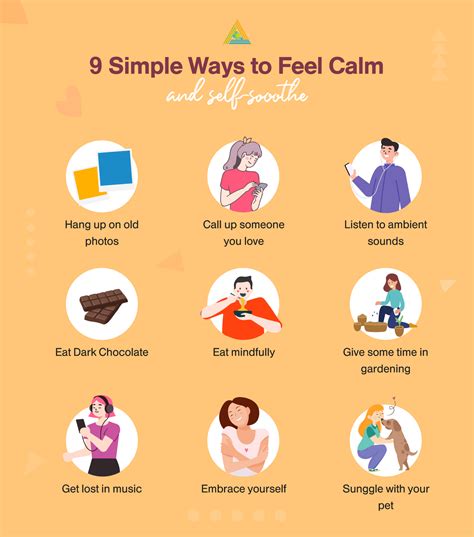 What is the 5 calming methods
