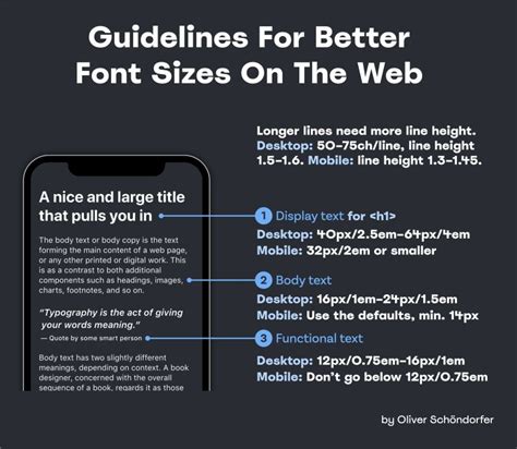 What is the Best Font Size for a Web Page? And How to Change Font Sizes …