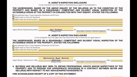 What is the California Real Estate Transfer Disclosure Statement YouTube