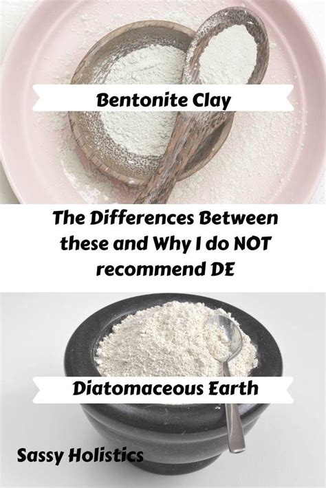 What is the Difference Between Diatomaceous Earth and Bentonite Clay