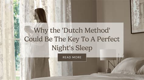 What is the Dutch method of sleeping