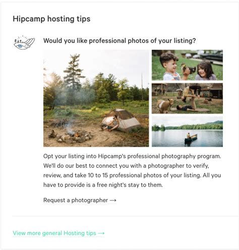 What is the Hipcamp Photography Program? – Hipcamp Help