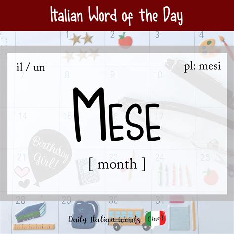 What is the Italian word for "March"? - languagedrops.com