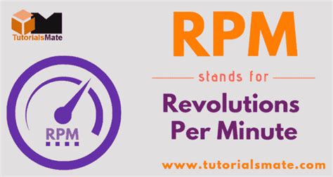 What is the RPM Full Form Full Form Short Form