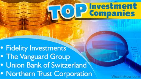 The top 10 investment companies in the world are rising at an exceptional pace in an industry witnessing consistent annual growth.