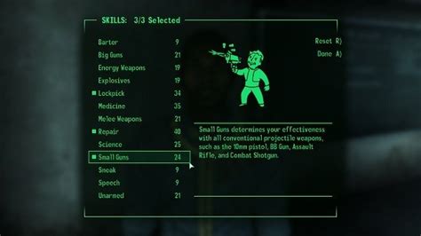 What is the best starting out skill in Fallout 3?