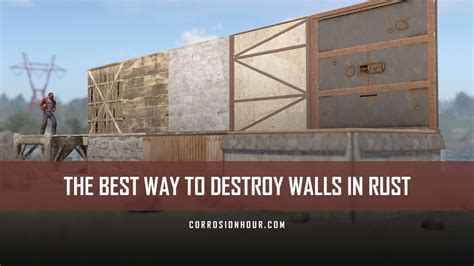 What is the best way to destroy spiked walls in Rust? - Arqade