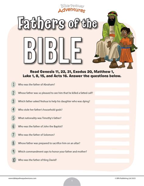 What is the biblical definition of a father ...