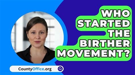 What is the birther movement