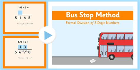 What is the bus stop method for division? - Twinkl