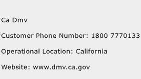 What is the ca dmv phone number. The Department of Motor Vehicles (DMV) website uses Google™ Translate to provide automatic translation of its web pages. This translation application tool is provided for purposes of information and convenience only. Google™ Translate is a free third-party service, which is not controlled by the DMV. 
