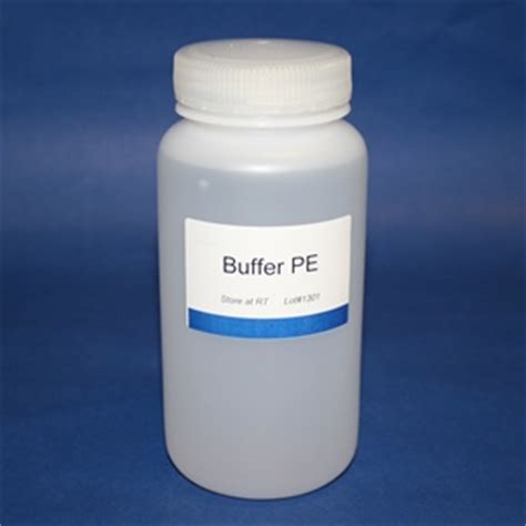 What is the composition of Buffer PE? - Qiagen