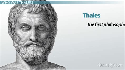 What is the contribution of thales in philosophy