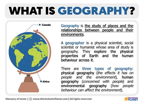 What is the definition of physical features? - Our Planet Today