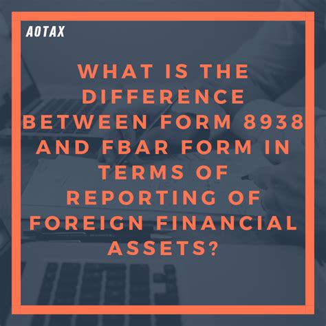 What is the difference between Form 8938 and FBAR form in terms of