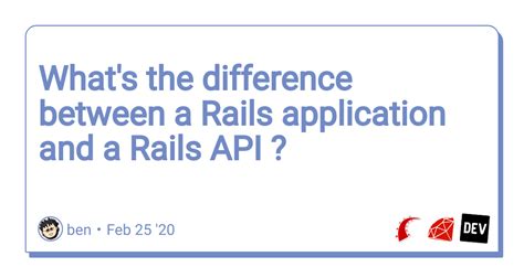 What is the difference between a regular Rails app and a Rails API ...