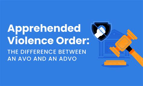 What is the difference between an AVO and ADVO? - Lexology