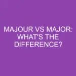 What is the difference between majour and major? WikiDiff