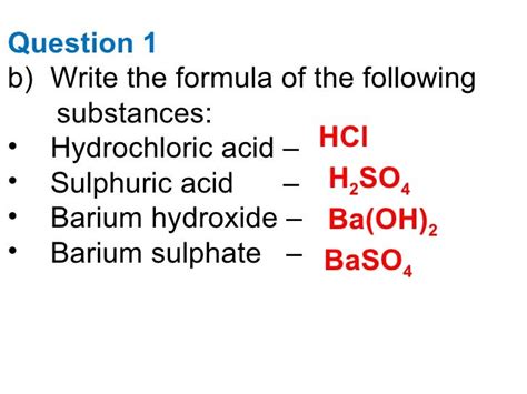 What is the formula for barium hydroxide? Socratic