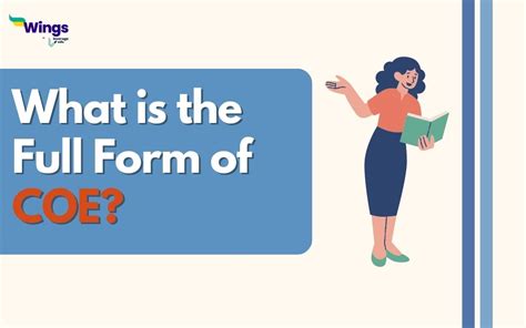 What is the full form of COE?-COE Full Form - Short To Full Form