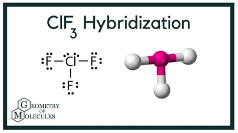 What is the hybridisation of chlorine trifluoride