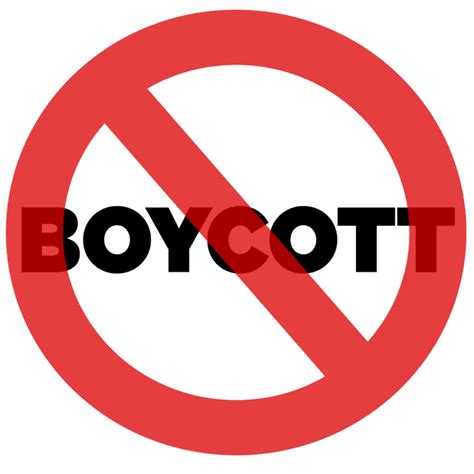What is the main intention of boycotts?. 