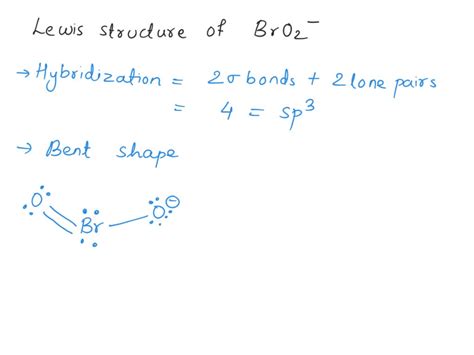 What is the molecular shape of BrO2-? - Quora