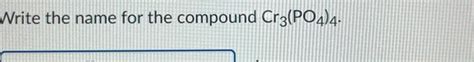 What is the name of Ir3 PO4 4? - Answers