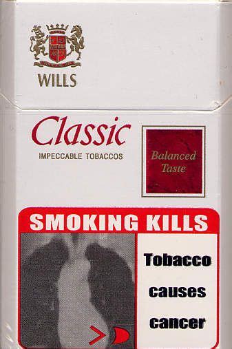 What is the nicotine content of clssic milds Cigarettes?