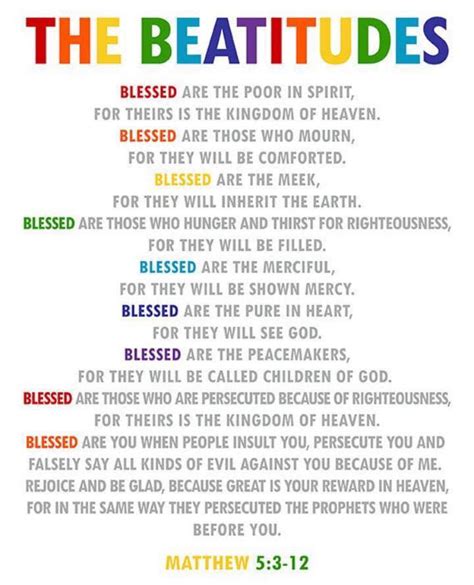 What is the purpose and message of the Beatitudes?