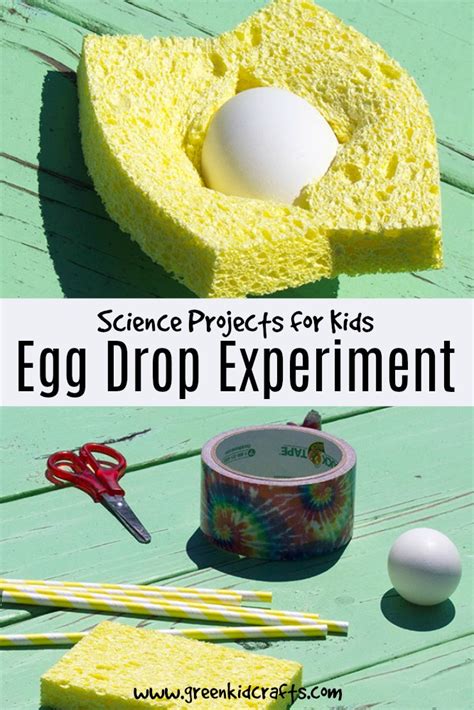 What is the science behind the egg drop experiment?