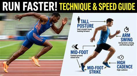 What is the technique to run faster