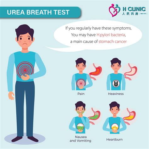 What is the urea breath test and what does it detect 