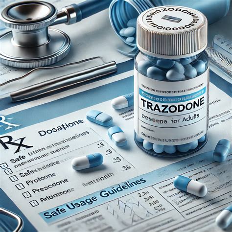 What is trazodone used for in adults
