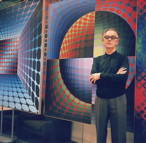 What is victor vasarely famous for