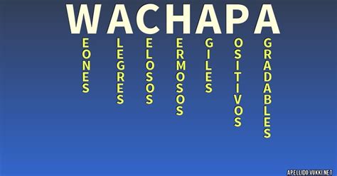What is wachapa. Things To Know About What is wachapa. 