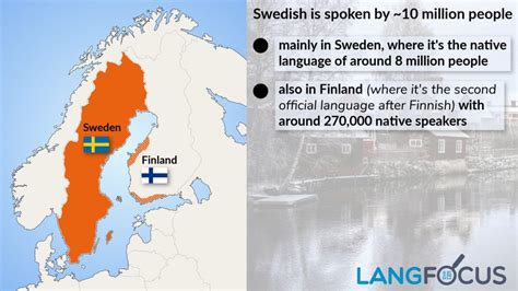 What language is spoken in sweden. Swedish is the official language and main language of Sweden, forming an essential part of Swedish culture and identity. Swedish Dialects, Pronunciation, and Regional … 