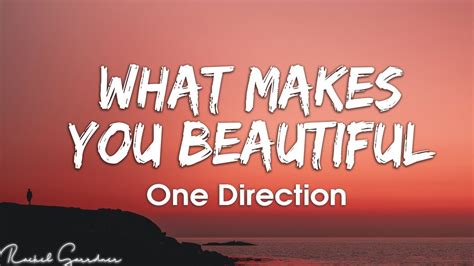 What makes you beautiful lyrics. Things To Know About What makes you beautiful lyrics. 
