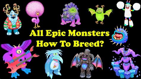 What monsters to breed to get an epic? - YouTube