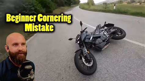 What not to do when cornering