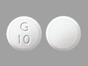 G MF 1 Pill - white round, 11mm . Pill with imprint G MF 1 is White