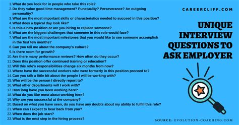 What questions should i ask an employer