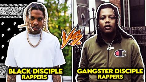 What rappers are gd. The 21-year-old rapper was a member of the rap click OTF and a Black Disciple who represented the 300 click like Lil Durk, Chief Keef and Lil Reese. (Photo: Lil Durk via Instagram) - Too many ... 