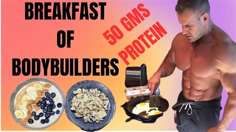 What should a bodybuilder eat for breakfast