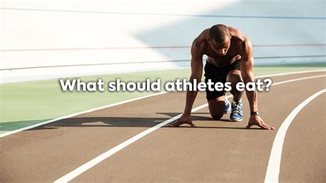 What should athletes not eat