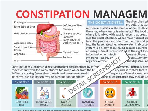 What should do for constipation