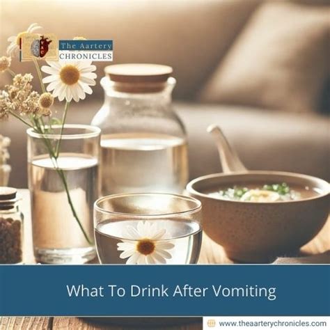 What should drink after vomiting